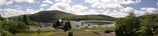 Panoramic view from Lochearnhead